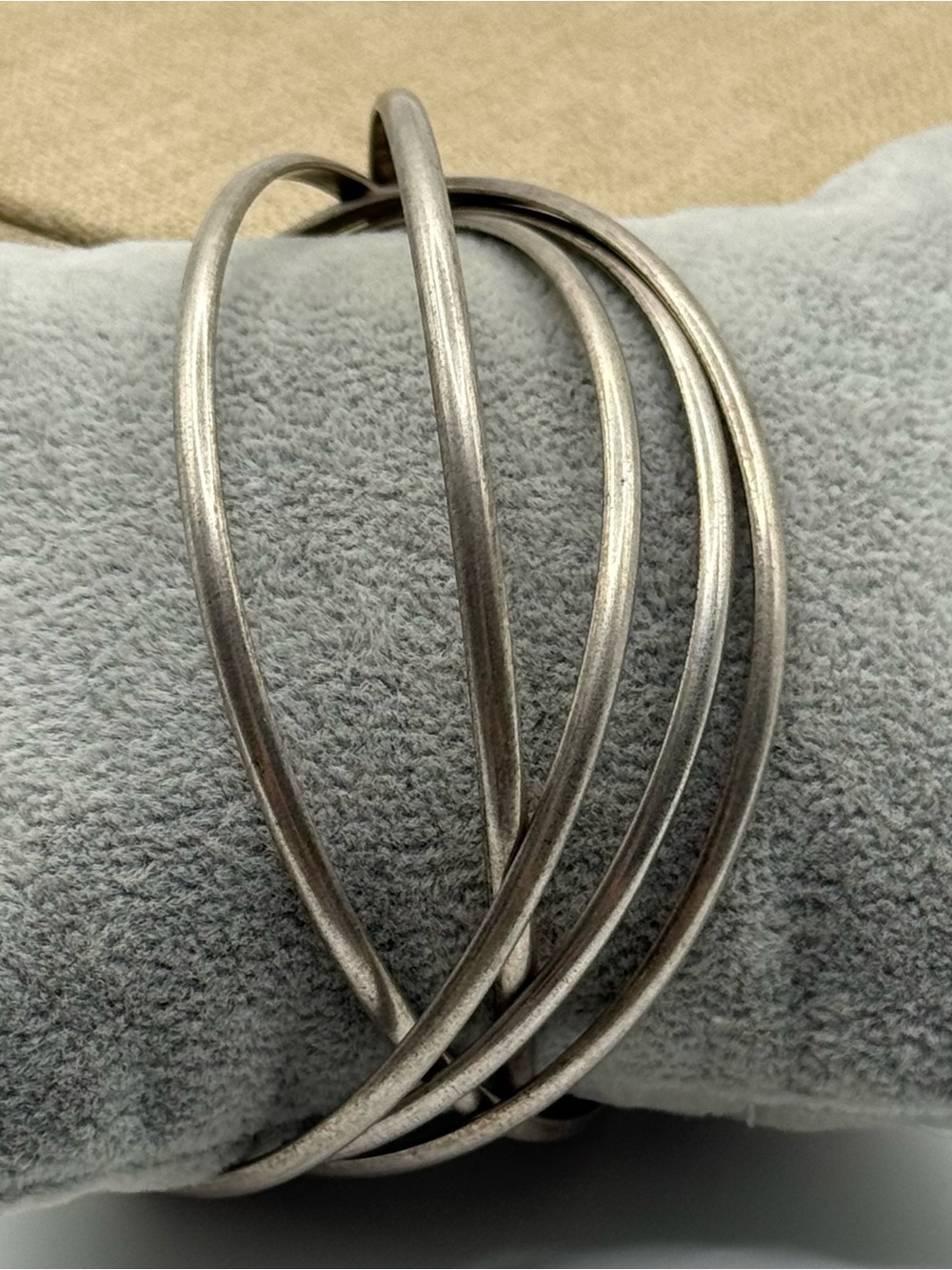 Silver Multi-Band Women's Bracelet